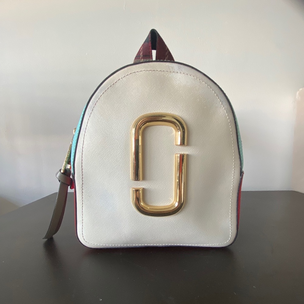 Marc Jacobs Pack Shot Leather Backpack